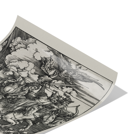 THE FOUR HORSEMEN BY ALBRECHT DÜRER MATTE POSTER