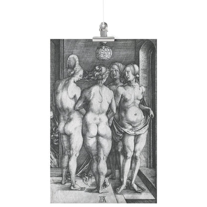 THE FOUR WITCHES BY ALBRECHT DÜRER MATTE POSTER