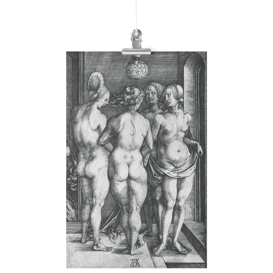 THE FOUR WITCHES BY ALBRECHT DÜRER MATTE POSTER