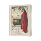THE HALLOWEEN CAULDRON ANTIQUE GREETING CARD