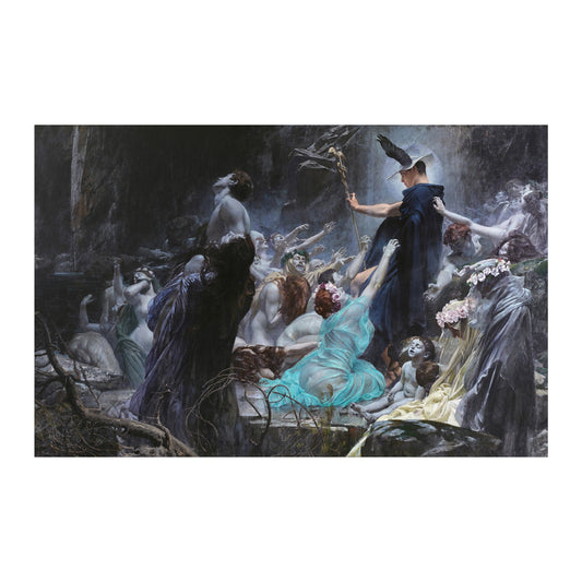 THE SOULS OF ACHERON BY ADOLF HIRÉMY-HIRSCHL MATTE POSTER