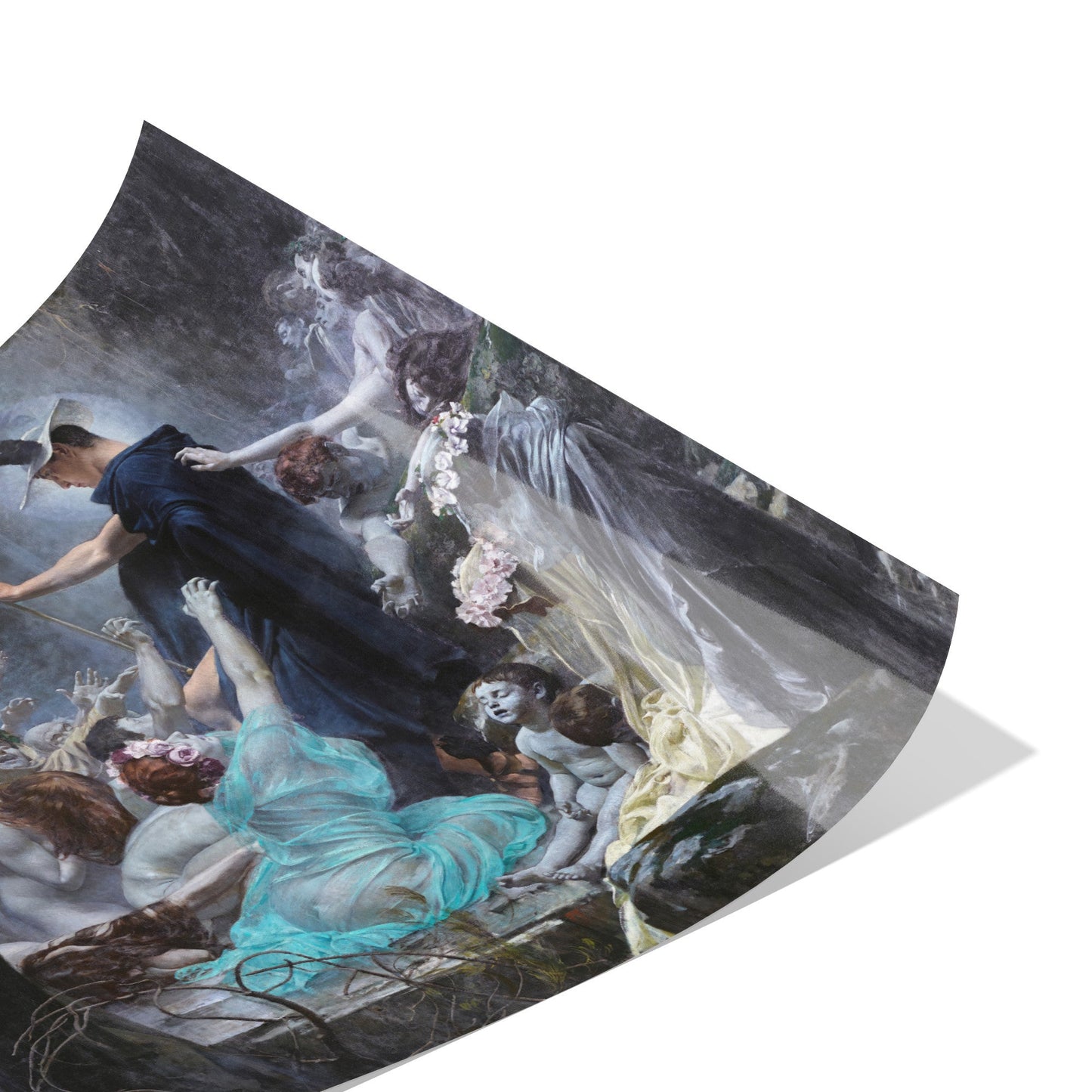 THE SOULS OF ACHERON BY ADOLF HIRÉMY-HIRSCHL MATTE POSTER
