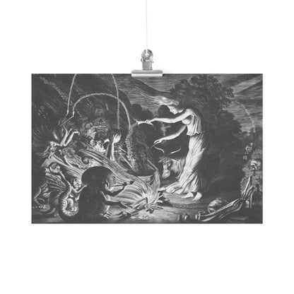 THE WITCH (NIGHT PIECE) MATTE POSTER