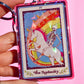 THE AUDACITY HOLOGRAPHIC KEYCHAIN