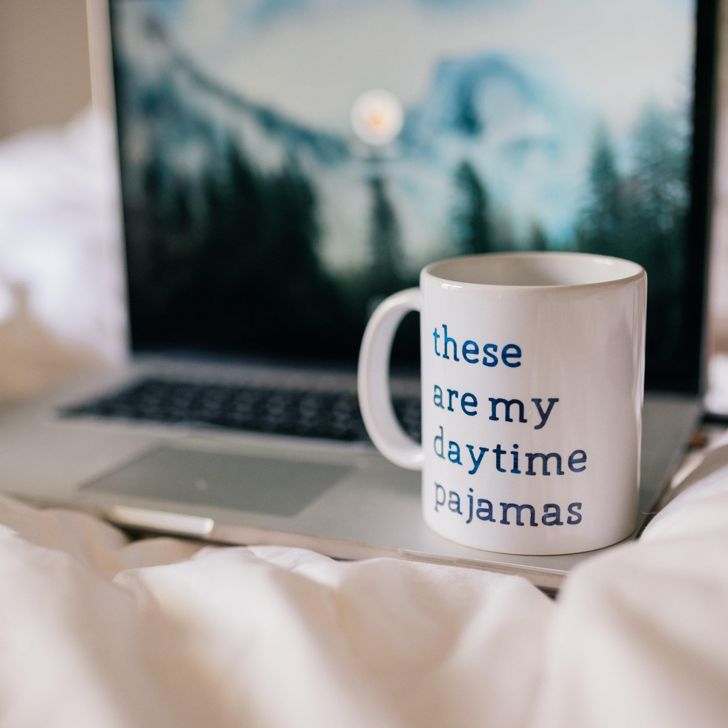 THESE ARE MY DAYTIME PAJAMAS COFFEE MUG