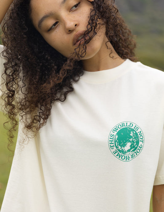 THIS WORLD IS NOT YOUR HOME UNISEX TEE