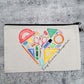 TINY HUMAN WRANGLER MAKE-UP BAG FOR TEACHER