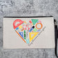 TINY HUMAN WRANGLER MAKE-UP BAG FOR TEACHER