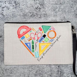 TINY HUMAN WRANGLER MAKE-UP BAG FOR TEACHER