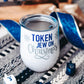 TOKEN JEW ON CHRISTMAS WINE TUMBLER