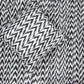 TOTO BLACK + WHITE IKAT PILLOW