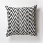 TOTO BLACK + WHITE IKAT PILLOW
