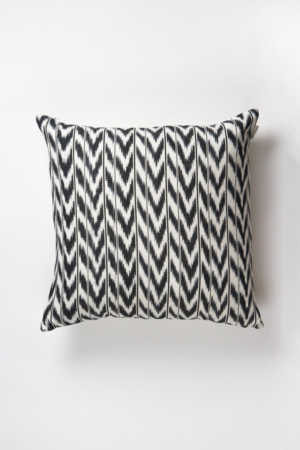 TOTO BLACK + WHITE IKAT PILLOW