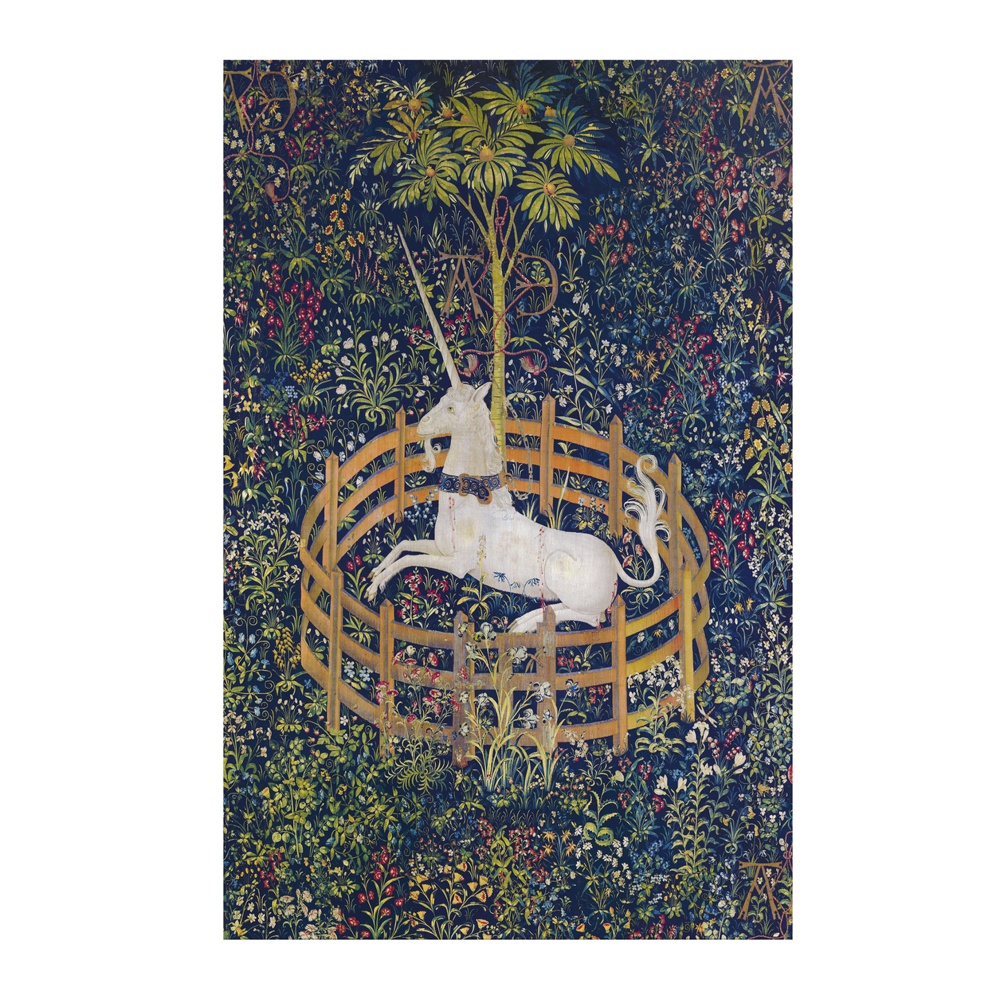 THE UNICORN IS IN CAPTIVITY MATTE POSTER