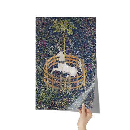 THE UNICORN IS IN CAPTIVITY MATTE POSTER
