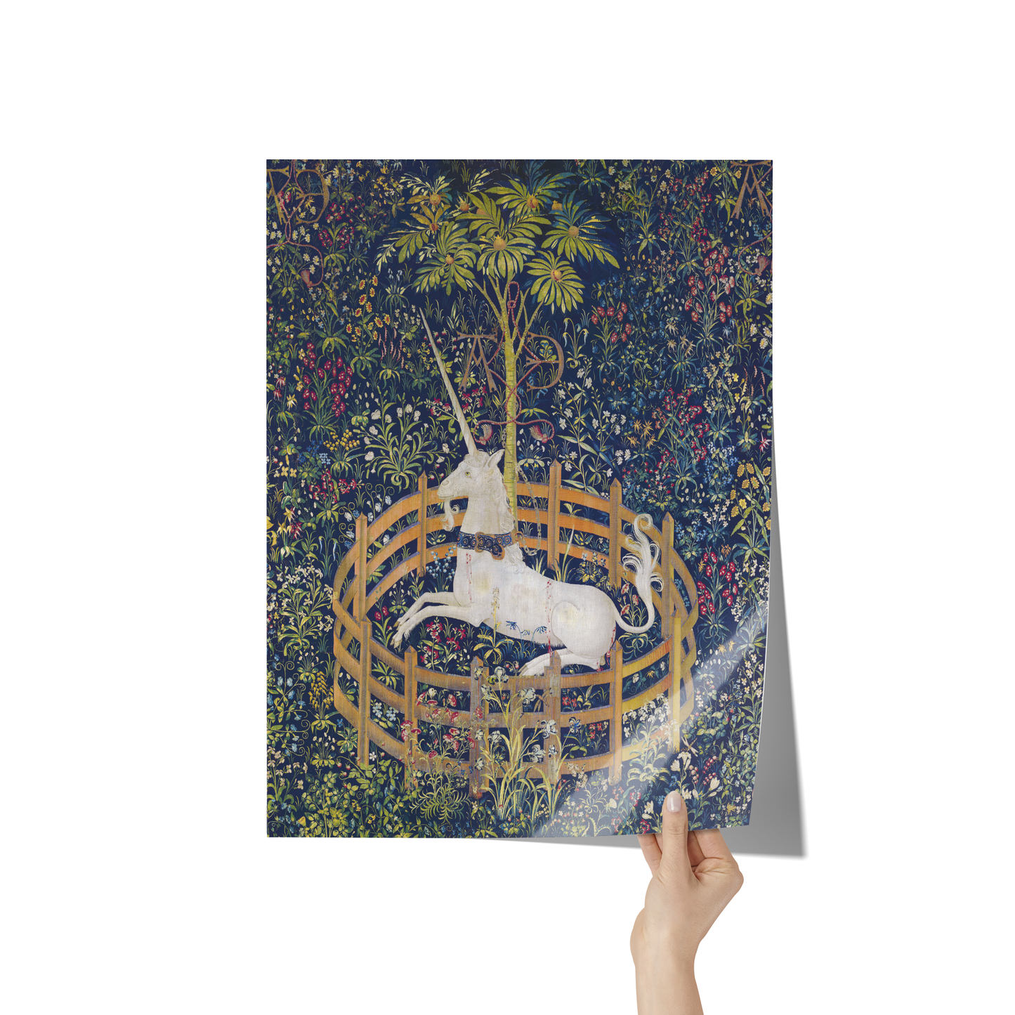 THE UNICORN IS IN CAPTIVITY MATTE POSTER