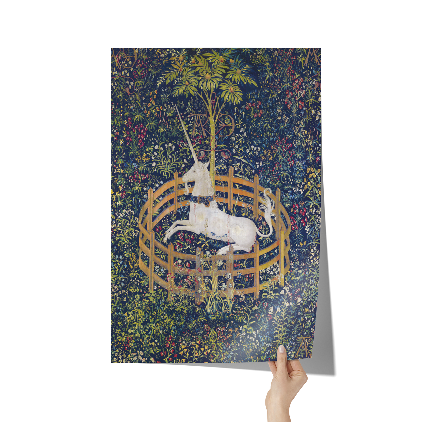 THE UNICORN IS IN CAPTIVITY MATTE POSTER