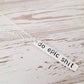 VEGAN SILVER VERTICAL BAR NECKLACE