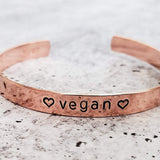 VEGAN STACKING CUFF BRACELET