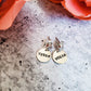 VEGAN CRYSTAL STUD EARRINGS