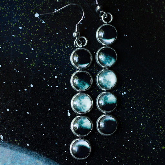 MOON PHASE EARRINGS