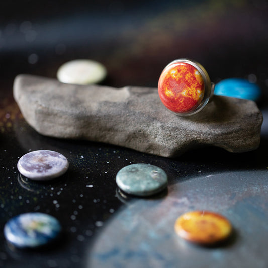 INTERCHANGEABLE SOLAR SYSTEM RING