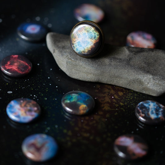 INTERCHANGEABLE NEBULA RING