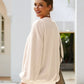 IVY LANE MOCK NECK DROPPED SHOULDER SWEATSHIRT