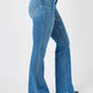 JUDY BLUE FULL SIZE HIGH-WAISTED CLASSIC FLARE JEANS PLUS SIZE