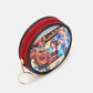 NICOLE LEE USA KEYCHAIN ROUND COIN PURSE