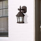 TOWNHOUSE 1-LIGHT 16"H OUTDOOR WALL LIGHT FIXTURE, TANNERY BRONZE FINISH BY KICHLER