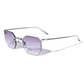 A.M. Metal Hexagon Sunglasses