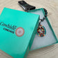 Aztec Pendant with Seed Bead and Faux Pearl and Turquoise Stretch Bracelet