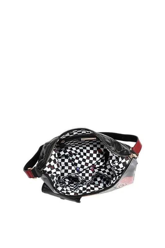 NICOLE LEE USA ADJUSTABLE STRAP SHOULDER BAG