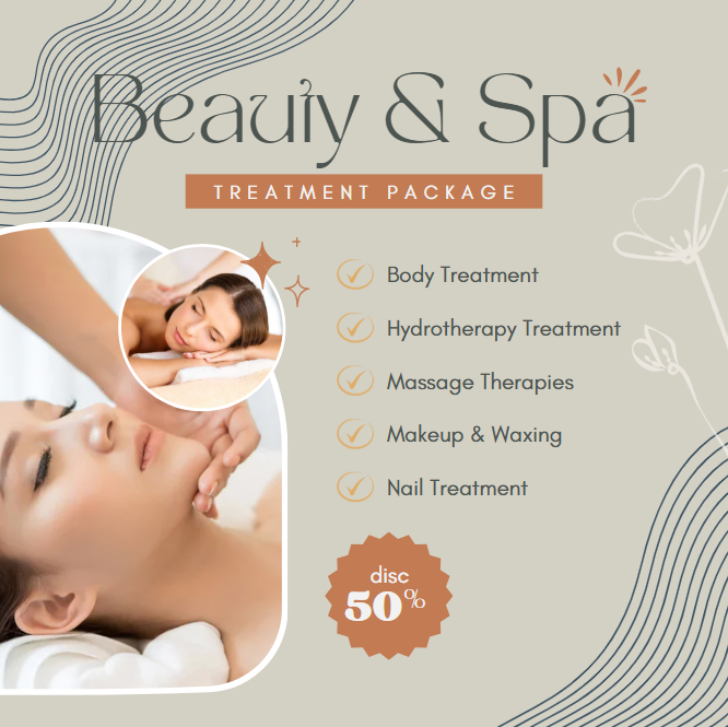 50 Premium Canva Social Media Templates – Skincare & Beauty Brand Kit