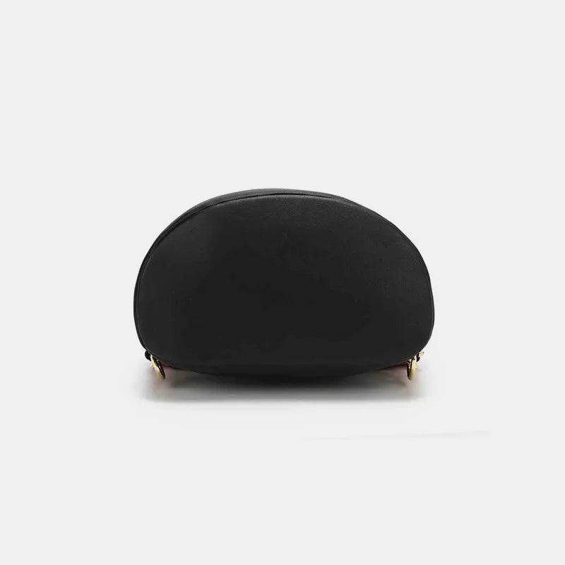 NICOLE LEE USA NYLON MULTIFUNCTIONAL BUCKET BACKPACK