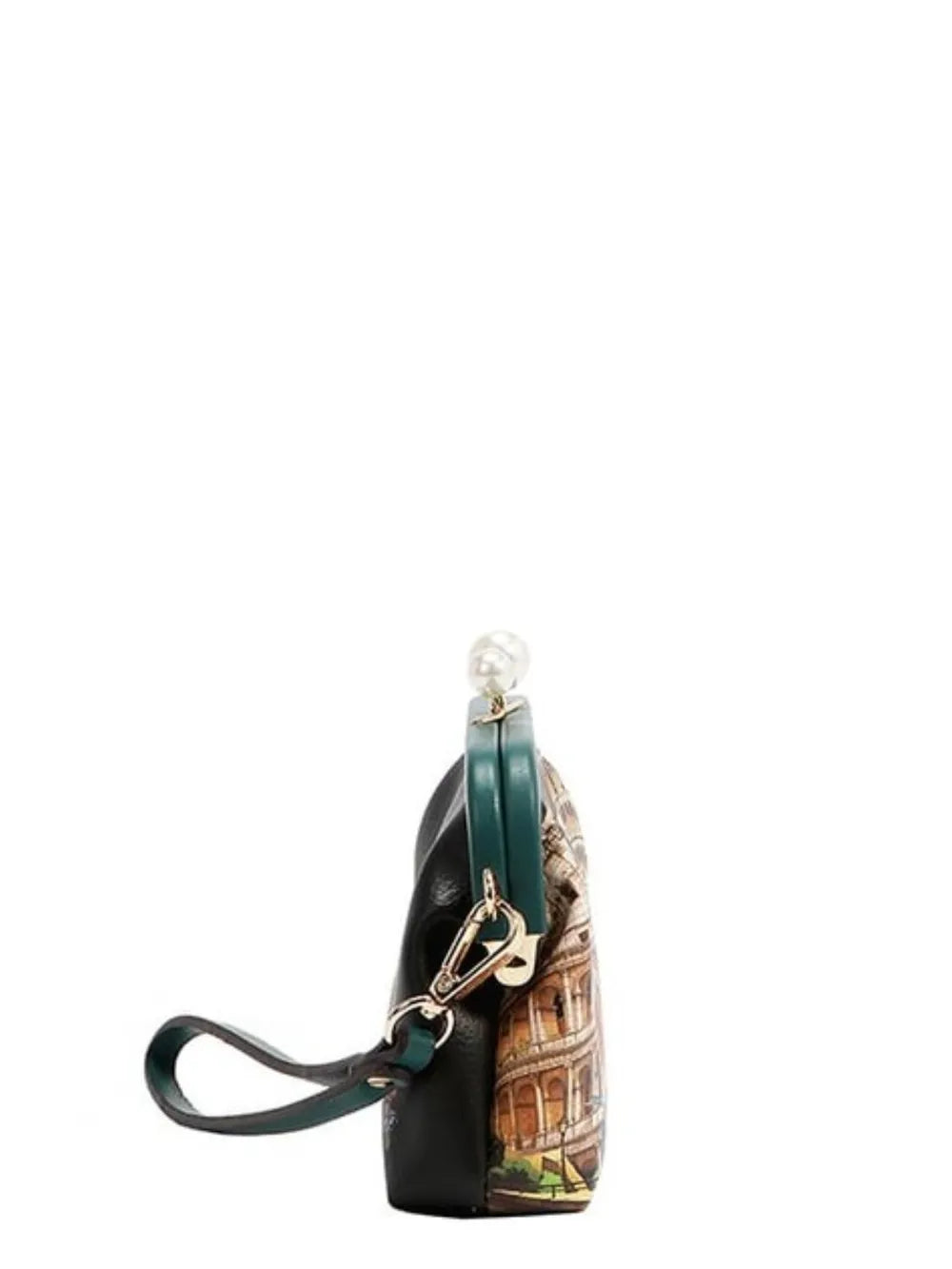 NICOLE LEE USA CHELSEA PEARL KISS-LOCK COIN PURSE