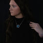 Barbed Star Necklace - 18 inch + 3
