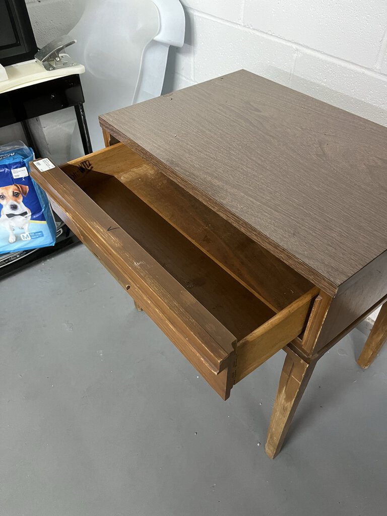 BASIC-WITZ MID CENTURY NIGHTSTAND-Thriftique Marketplace