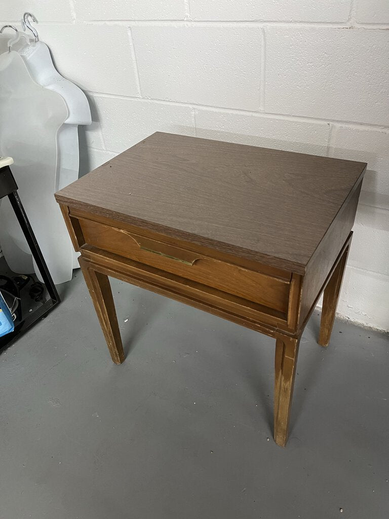 BASIC-WITZ MID CENTURY NIGHTSTAND-Thriftique Marketplace