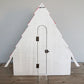 Red Roof Multi Tiered Functional Birdhouse