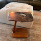 C-SHAPED LUXURY RESIN END / SIDE TABLE - UNIQUE GIFT IDEA