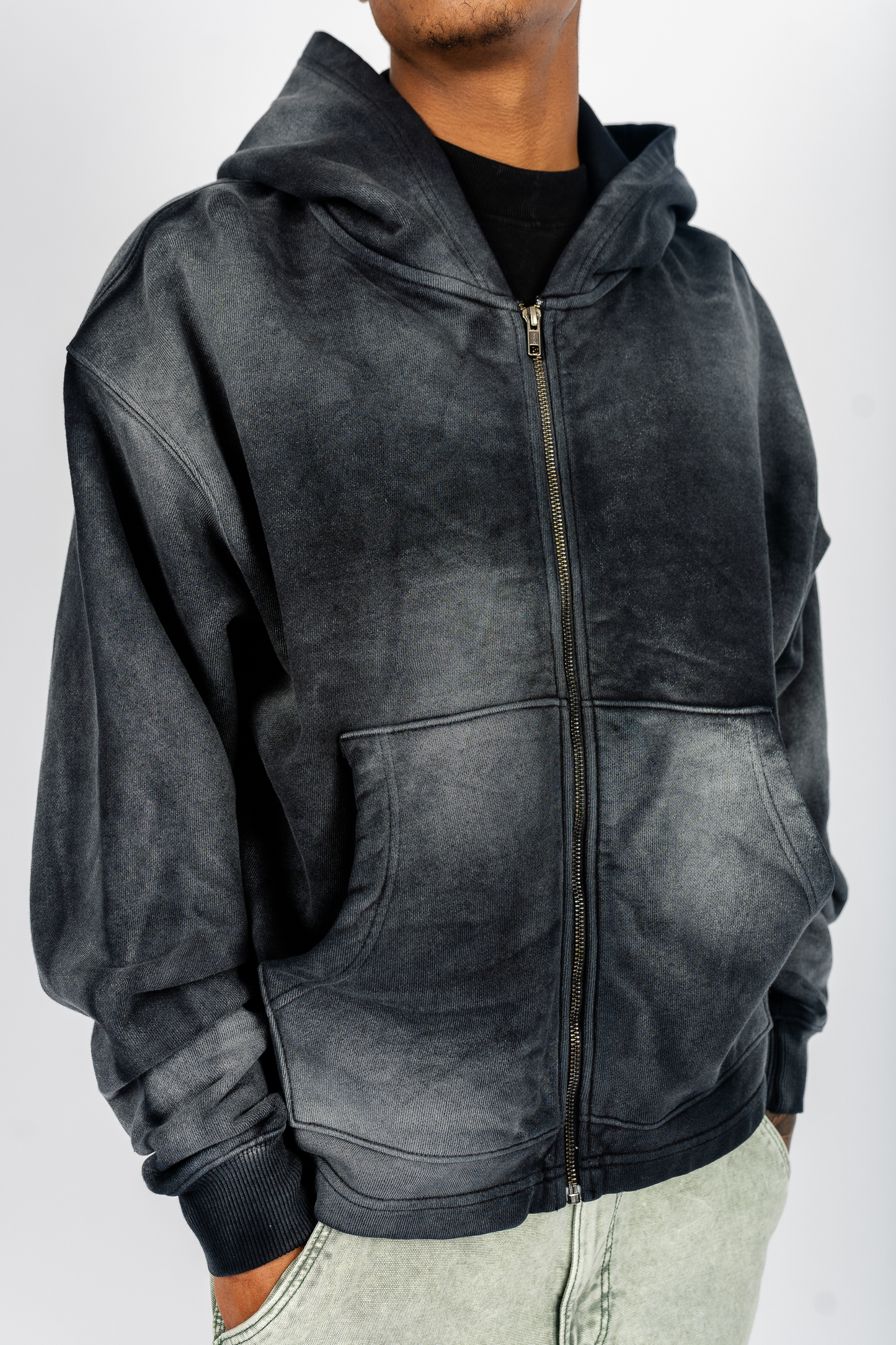 042 CLOTHING SUN-DRIED ZIP UP