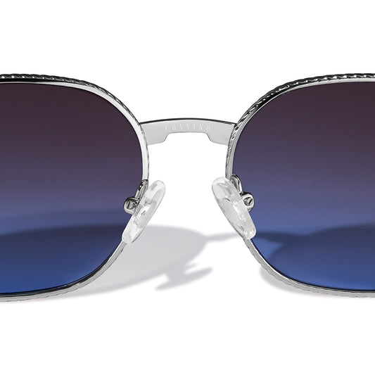 Bleu Violet Metal Sunglasses