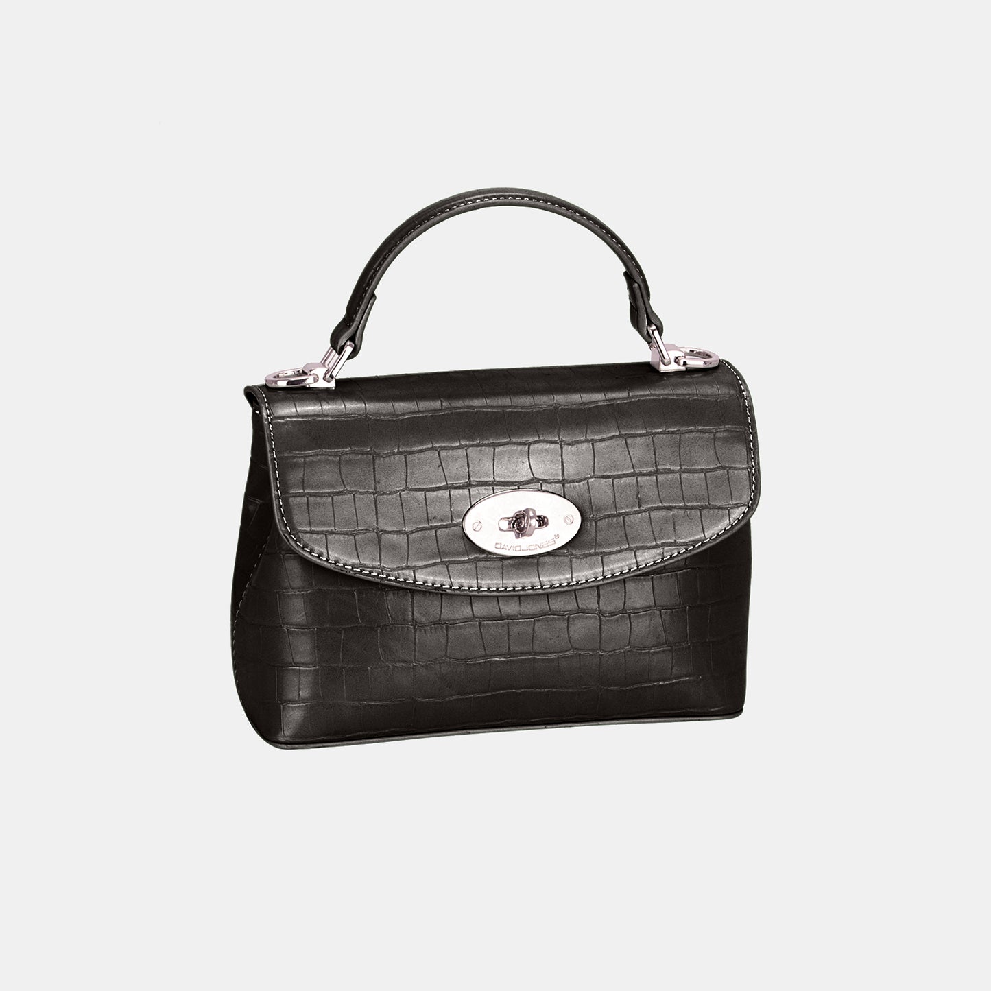 DAVID JONES TEXTURE PU LEATHER HANDBAG