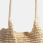 FAME BRAIDED LONG HANDLE TOTE BAG