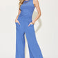BASIC BAE FULL SIZE RIBBED TANK AND WIDE LEG PANTS SET