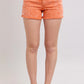 JUDY BLUE PEACH MID RISE DENIM SHORTS