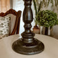 13 Taper Candle Black Iron Candelabra