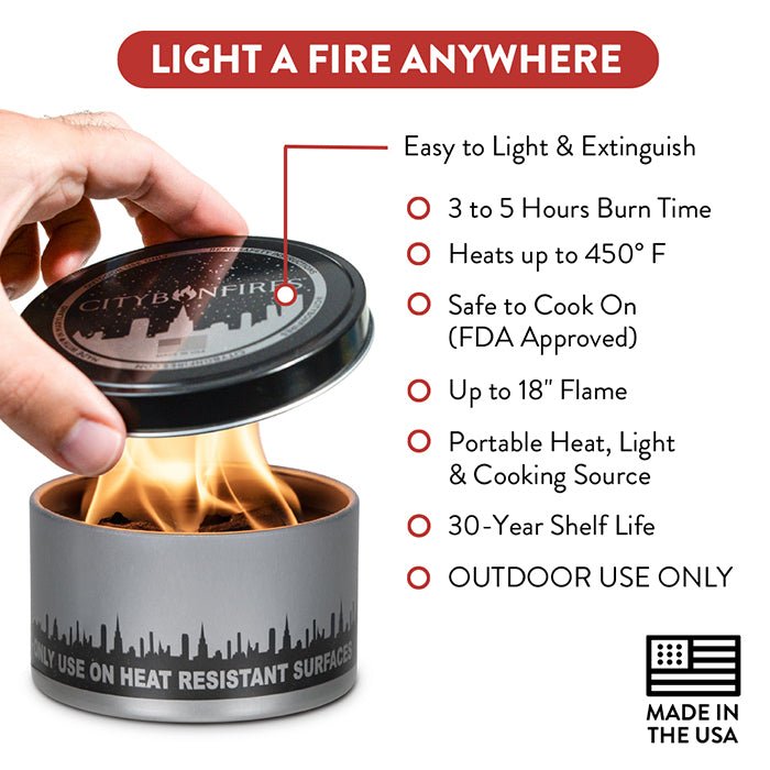 CITY BONFIRE (PORTABLE FIRE PIT)